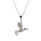 Wildlife Pendant - Bird In Flight With Chain