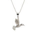 Wildlife Pendant - Bird In Flight With Chain