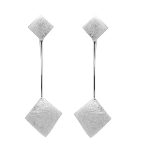 Art Deco Earrings in Sterling Silver