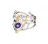 Seaweed Ring in various gemstones