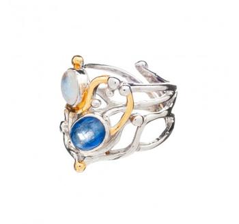 Seaweed Ring in various gemstones