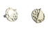 Lunar Eclipse Stud Earrings (Silver / Gold / Black)