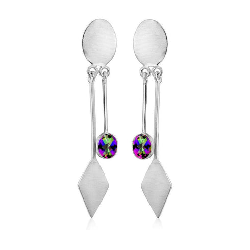 Karo Earrings in various gemstones