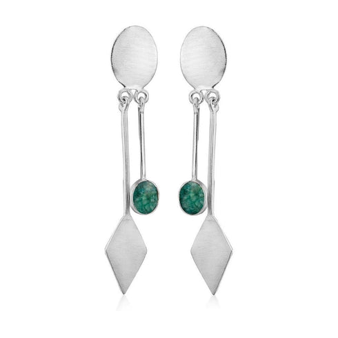 Karo Earrings in various gemstones