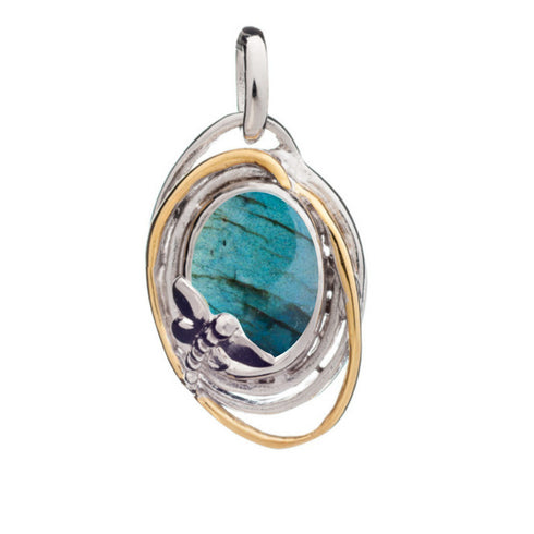 Lagoon Pendant Small in various gemstones