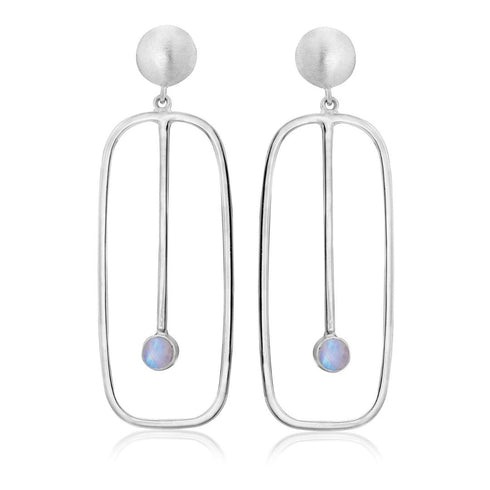 Lorelei Earrings Large in various gemstones