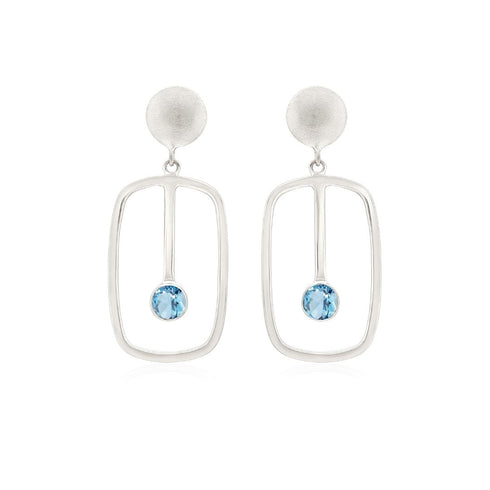 Lorelei Earrings Small in various gemstones