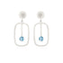 Lorelei Earrings Small in various gemstones