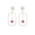 Lorelei Earrings Small in various gemstones
