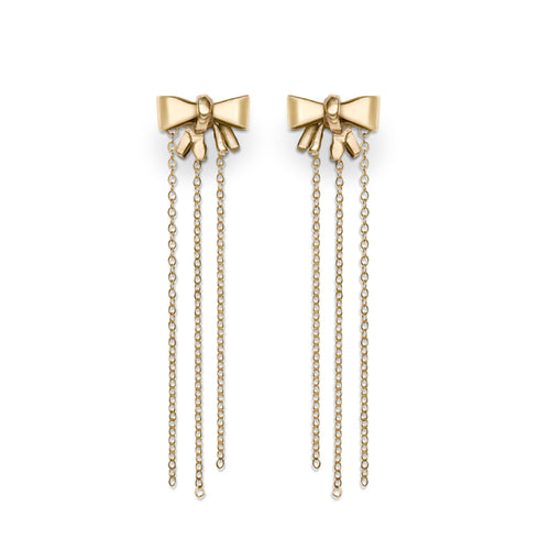 Bow earrings