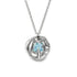 Molten Necklace with Moissanite