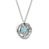Molten Necklace with Moissanite