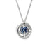 Molten Necklace with Moissanite