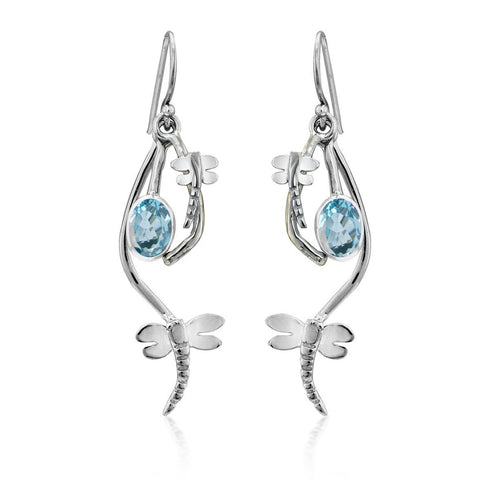 Ripple Earrings in various gemstones