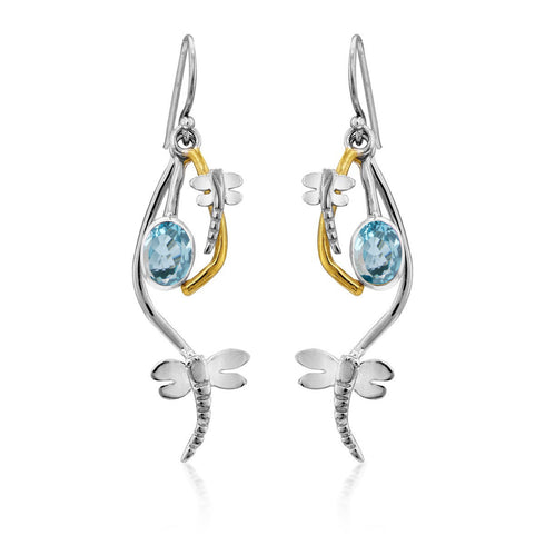 Ripple Earrings in various gemstones