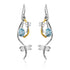 Ripple Earrings in various gemstones