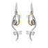 Ripple Earrings in various gemstones