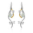 Ripple Earrings in various gemstones