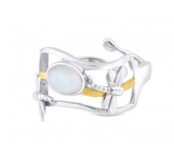 Small Dragonfly Ring in various gemstones