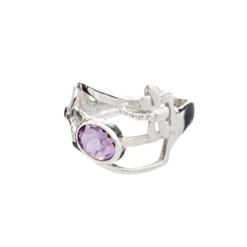 Small Dragonfly Ring in various gemstones