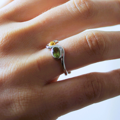Adjustable Heartbeat Ring