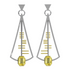 Adeline Earrings in various gemstones