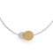 Archeol Necklace in Sterling Silver & Gold Vermeil