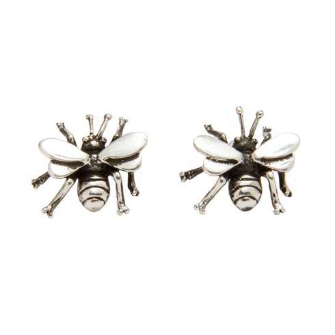 Wildlife Bee Studs (Silver or Gold)