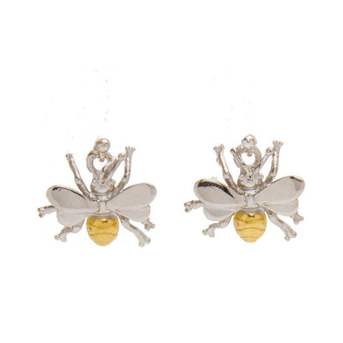 Wildlife Bee Studs (Silver or Gold)