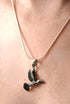 Wildlife Pendant - Bird In Flight With Chain