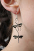 Wildlife Bullrush Earrings (Silver or Gold)