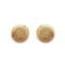 Deco Round Studs (Silver or Gold)