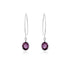 Dew Drop Earrings in various gemstones