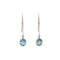 Dew Drop Earrings in various gemstones