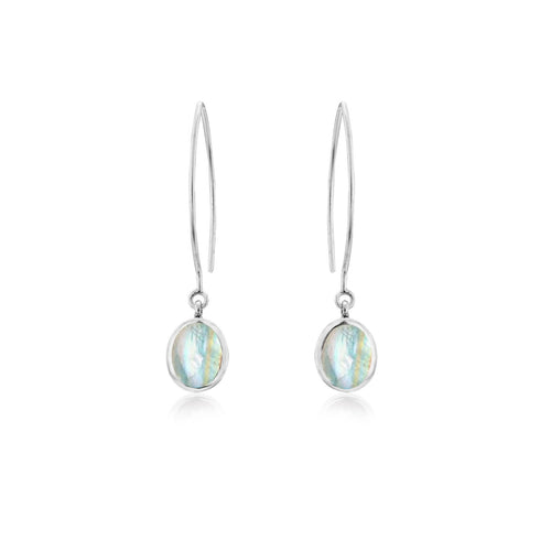 Dew Drop Earrings in various gemstones