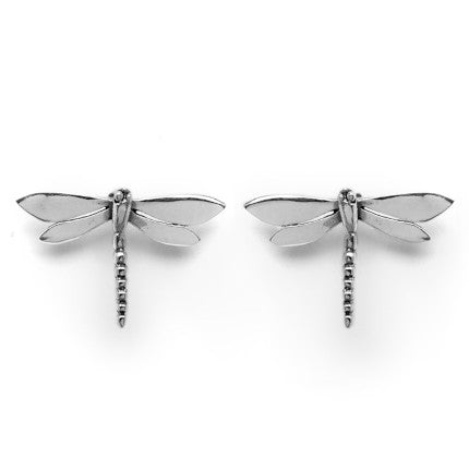 Wildlife Large Dragonfly Studs (Silver or Gold)