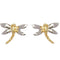 Wildlife Small Dragonfly Studs (Silver or Gold)