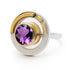Elodie Ring in Silver Gold & various gemstones