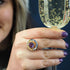 Elodie Ring in Silver Gold & various gemstones