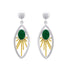 Goddess Earrings in various gemstones