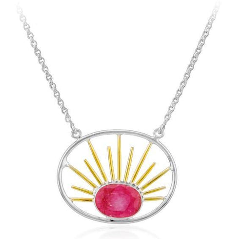 Goddess Necklace Large in Various Gemstones