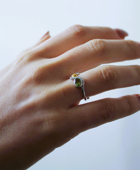 Adjustable Heartbeat Ring