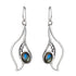 Iris Earrings in various gemstones