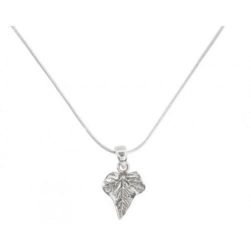 Wildlife Pendant - Ivy Leaf With Chain