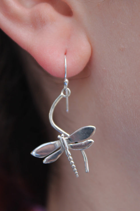 Wildlife Juniper Earrings (Silver or Gold)