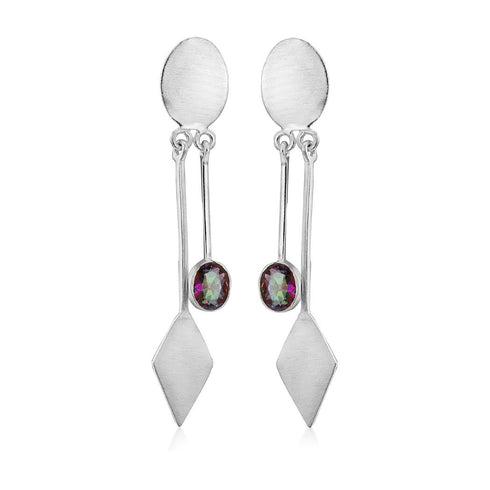 Karo Earrings in various gemstones