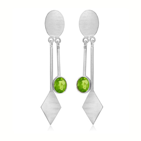 Karo Earrings in various gemstones