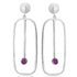 Lorelei Earrings Large in various gemstones