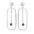 Lorelei Earrings Large in various gemstones