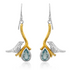 Love Bird Earrings in various gemstones